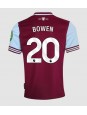 Moške Nogometnih dresov West Ham United Jarrod Bowen #20 Domači 2024-25 Kratki rokavi